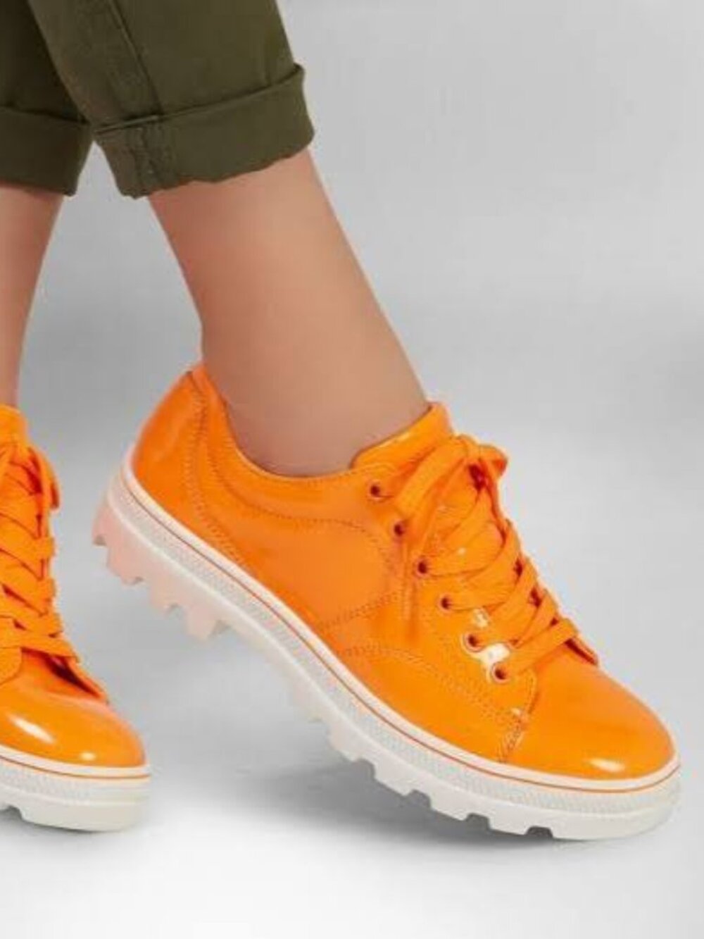 Women's Skechers Street Roadies Casual Shoes /Orange 10